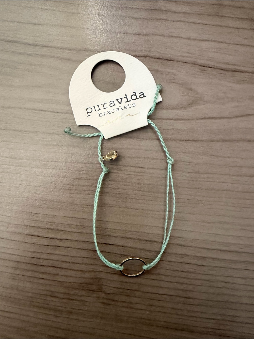 Pura Vida Gold Circle Charm Bracelet